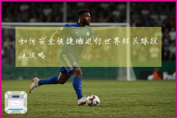 如何安全快捷地进行世界杯买球投注攻略