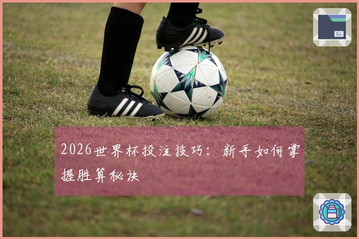 2026世界杯投注技巧：新手如何掌握胜算秘诀