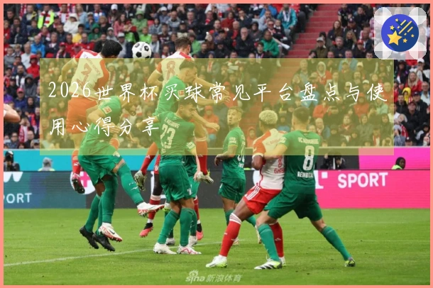 2026世界杯买球常见平台盘点与使用心得分享